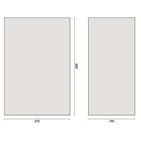 Poubelle murale 14 litres, inox brossé 304