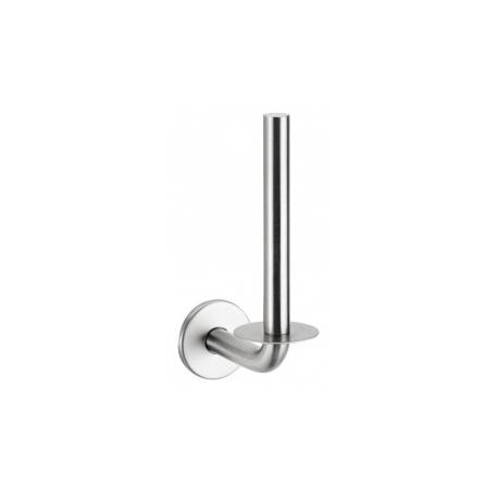 Porte rouleau papier WC de réserve Ø 16, 175x110 mm, inox brossé 304