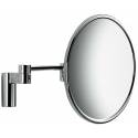 Miroir grossissant (3x) mural+platine métal, chromé, COMPLEMENTS
