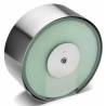 Dérouleur bobine papier WC Ø 212 mm, façade acrylique, inox brossé 316