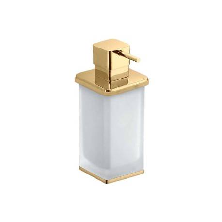 Distributeur de savon liquide à poser, 280 ml, zirconium gold HPS/verre, LULU
