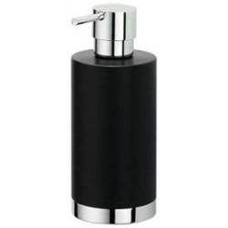 Distributeur de savon liquide à poser, 250 ml, chromé/noir, NORDIC