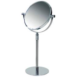 Miroir grossissant (3x) à poser, chromé, COMPLEMENTS