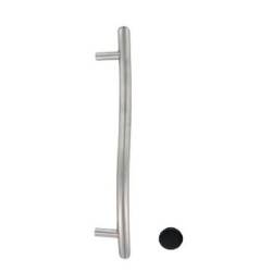 Unité poignée de tirage S "Modèle 59" diam.25 mm long:460 EA:350 inox brossé