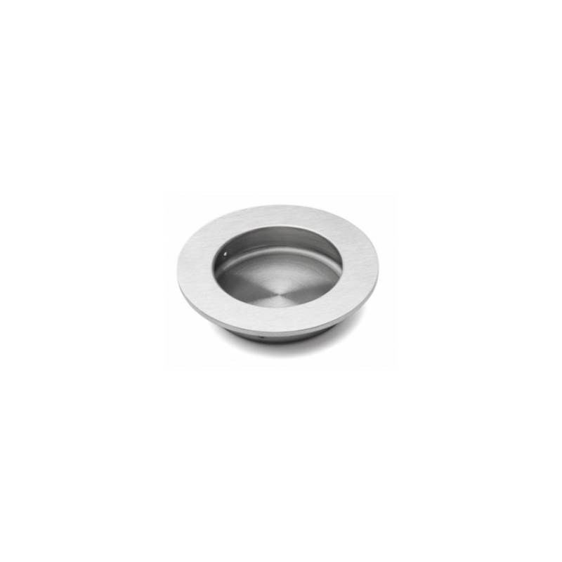 Cuvette ronde encastrée Ø 115 mm, inox brossé 316