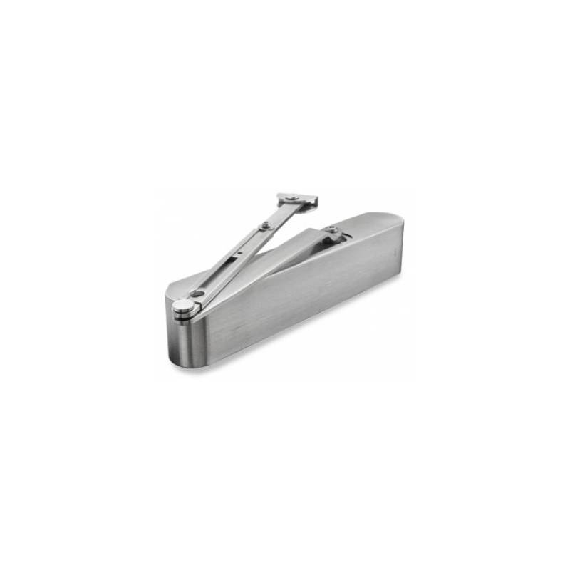 Ferme-porte à bras compas, force EN 2-5, inox brossé 316