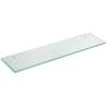 Tablette en verre 630x120 mm