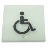 Pictogramme carré à coller 86x86 mm, PMR, acrylique