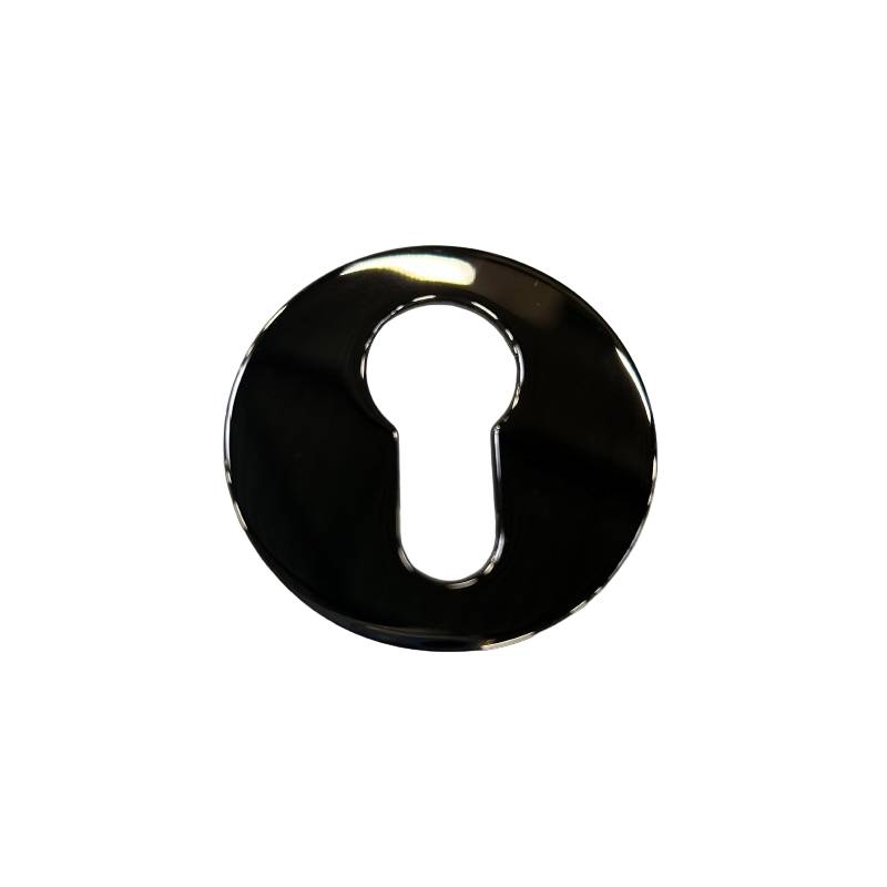 Paire de rosaces rondes clé I (BCF), grafite