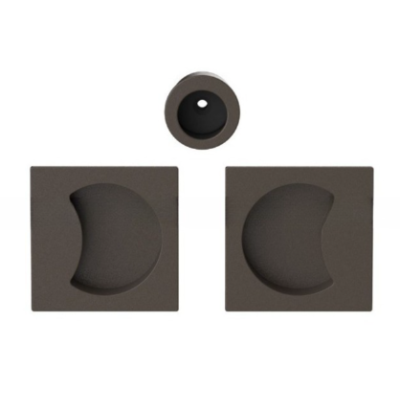 Cuvette encastrée MOOD Q carré 57 mm, C02 Bronze