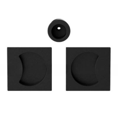 Cuvette encastrée MOOD Q carré 57 mm, C03 Noir