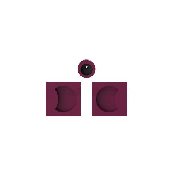 Cuvette encastrée MOOD Q carré 57 mm,C10 Violet