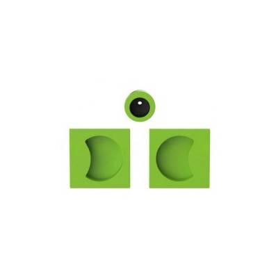 Cuvette encastrée MOOD Q carré 57 mm,C11 Vert citron