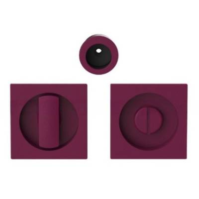 Cuvette encastrée MOOD Q carré 57 mm sans serrure ,C10 Violet