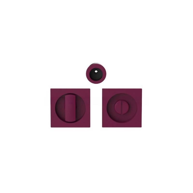 Cuvette encastrée MOOD Q carré 57 mm sans serrure ,C10 Violet