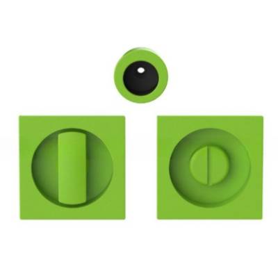 Cuvette encastrée MOOD Q carré 57 mm sans serrure ,C11 Vert citron