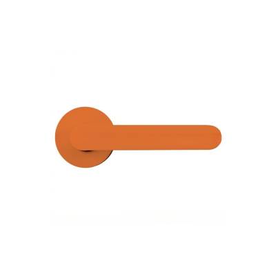 Paire de béquille MOOD ONE  sur rosace ronde C08 Orange sunset