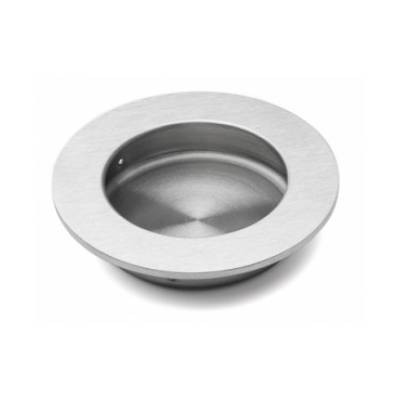 Cuvette ronde encastrée Ø 115 mm, inox brossé 316