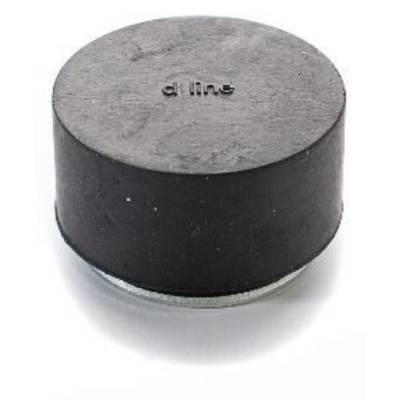 Butoir de sol Ø 40 mm, inox brossé 316