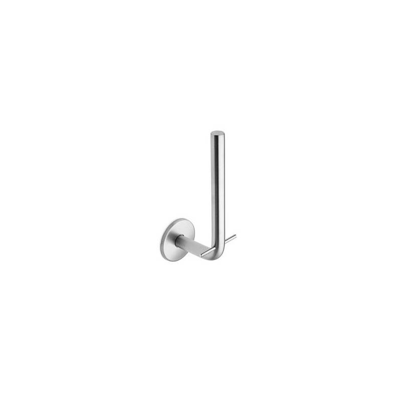 Porte rouleau papier WC de réserve Ø 14x160 mm, inox brossé 316