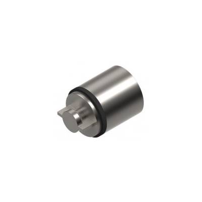 Embout droit, inox brossé 316