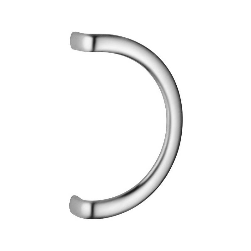 Poignée de tirage déportée LOGO entraxe 250 mm, chromé mat