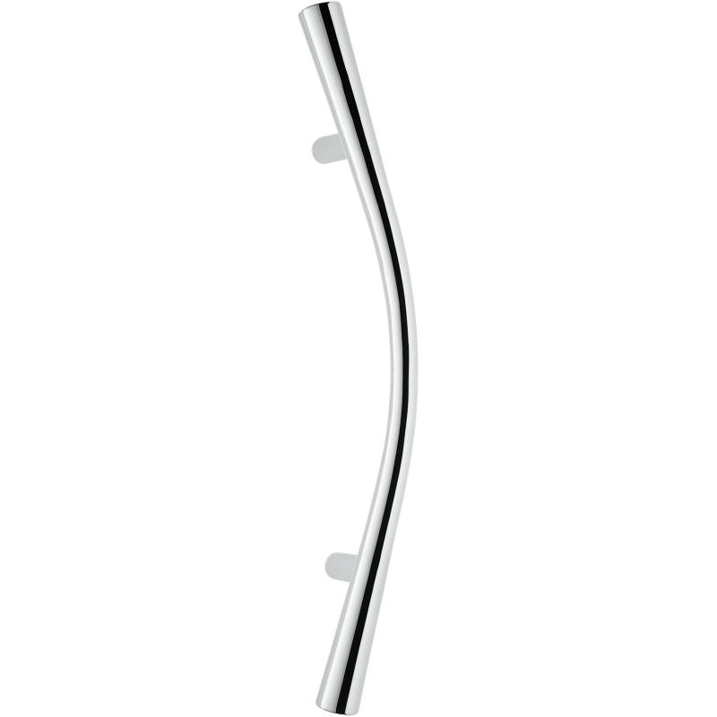 Poignée de tirage déportée ZEN-B entraxe 250 mm, chromé mat