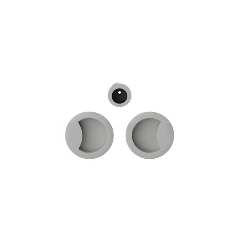 Cuvette encastrée MOOD ONE ronde Ø 57 mm,C04 Silver