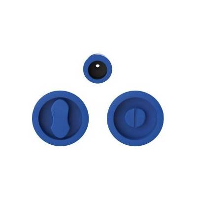 Cuvette encastrée MOOD ONE ronde Ø 57 mm sans serrure ,C12 Bleu capri