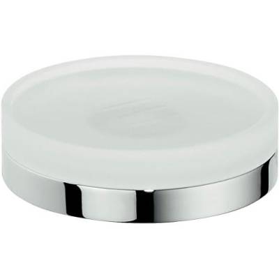 Porte-savon à poser, chromé/verre, NORDIC