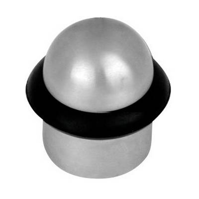 Butoir de sol Ø 38 mm, chromé mat