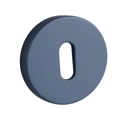 Paire de rosaces rondes MOOD ONE/DUE clé L (BC),C06 bleu océan