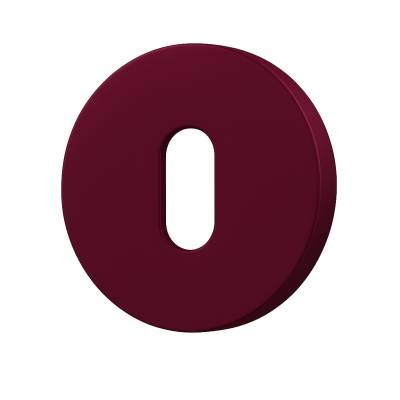 Paire de rosaces rondes MOOD ONE/DUE clé L (BC),C10 Violet