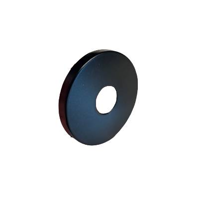 Unité de rosace gaine technique (trou de 16 mm) série Project,époxy noir