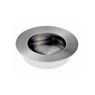 Cuvette ronde encastrée Ø 65 mm, inox brossé 304