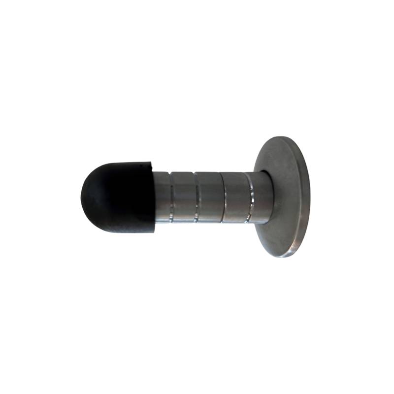 Butoir mural réglable, chromé mat