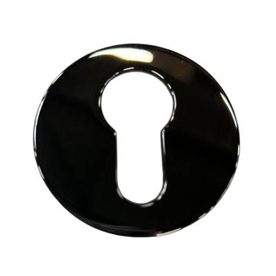 Paire de rosaces rondes clé I (BCF), grafite