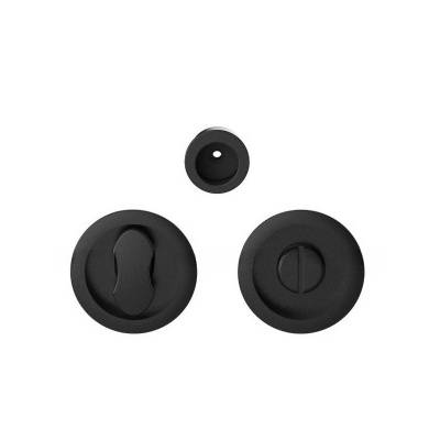 Cuvette encastrée MOOD ONE ronde Ø 57 mm sans serrure ,C03 Noir