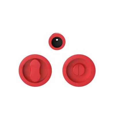 Cuvette encastrée MOOD ONE ronde Ø 57 mm sans serrure ,C07 Rouge framboise