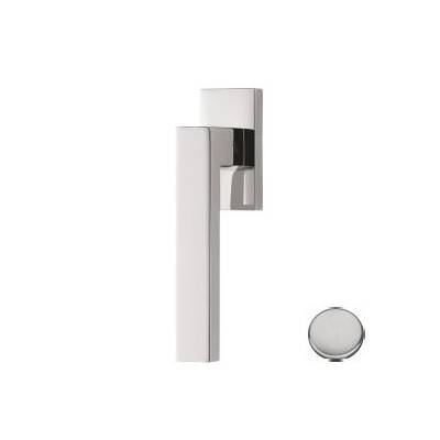 Béquille de fenêtre ELLESSE sur rosace rectangulaire, chromé mat