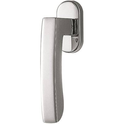 Béquille de fenêtre VIOLA sur rosace ovale, chromé