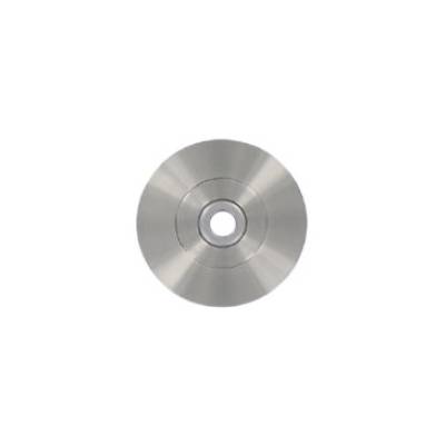 Paire de rosaces pour poignée Ø 20-25 mm, inox brossé 304