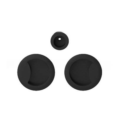 Cuvette encastrée MOOD ONE ronde Ø 57 mm, C03 Noir