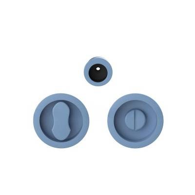 Cuvette encastrée MOOD ONE ronde Ø 57 mm sans serrure ,C06 Bleu océan