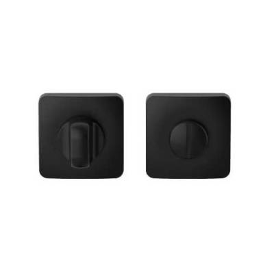 Paire de rosaces carrées conda MOOD ONE Q sans voyant (CR), C03 noir