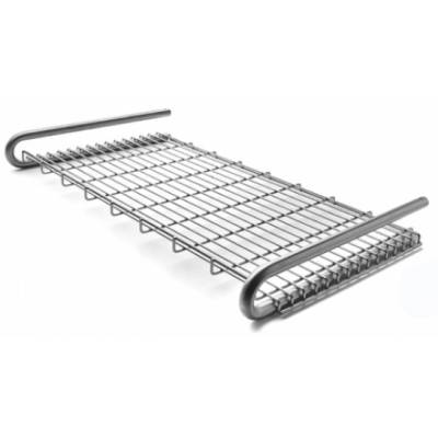 Rack porte-serviette 500x308 mm, support inox, inox brossé 316