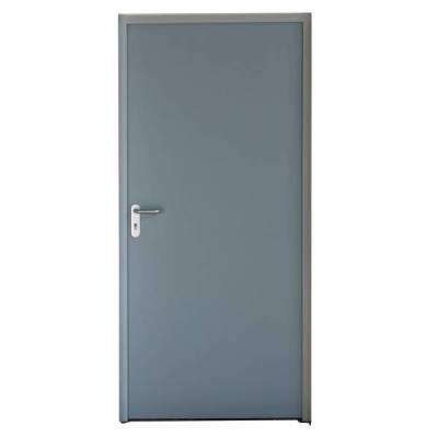 Bloc-porte métallique Rever multi-usages non feu, 990x2050 mm