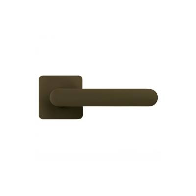 Paire de béquille MOOD ONE Q sur rosace carrées C02 bronze