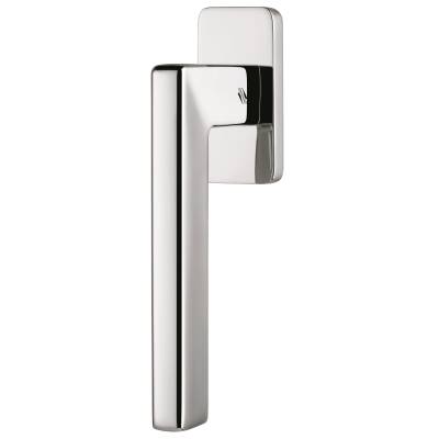 Béquille de fenêtre ESPRIT sur rosace ovale, chromé