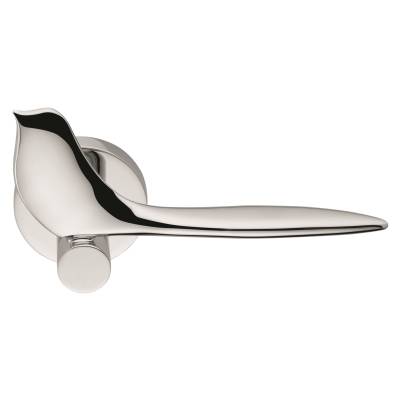 Paire de béquilles TWITTY sur rosace ronde, chromé